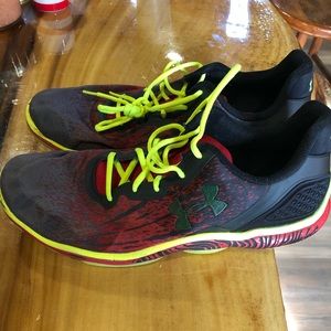 Under armor size13 little wear on toe of shoes